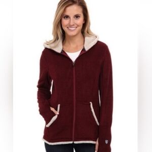 KUHL Alfpaca Hoodie in "Scarlet" XL